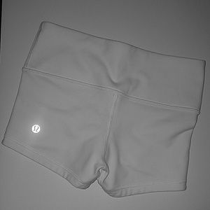 Lululemon size 2 white shorts